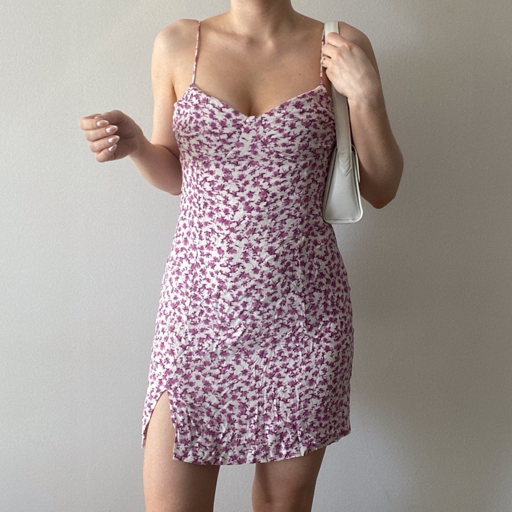 NWT Cotton Candy LA Floral Mini Dress (M)